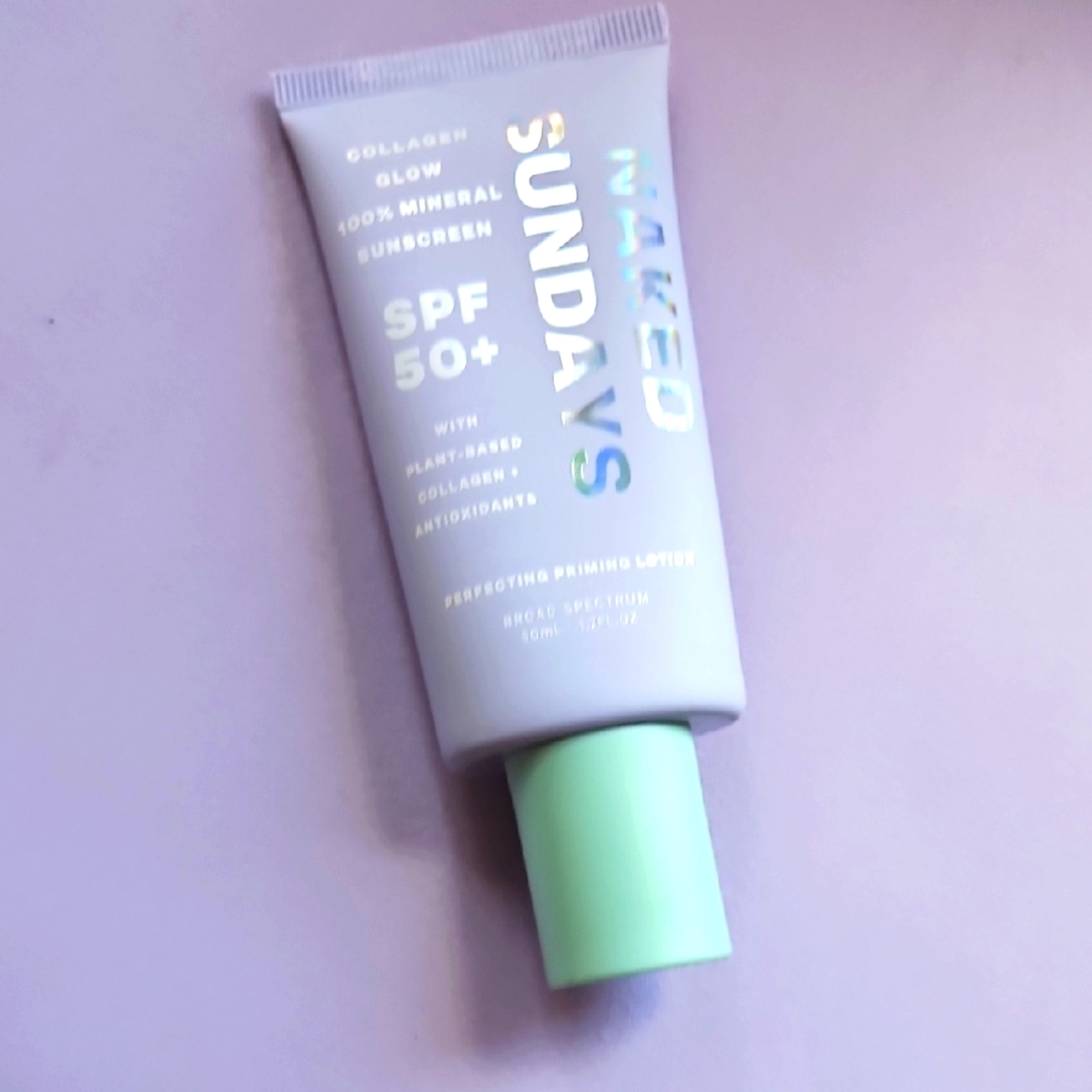 Sundays SPF 50+ Mineral Sunscreen in Purple and Mint